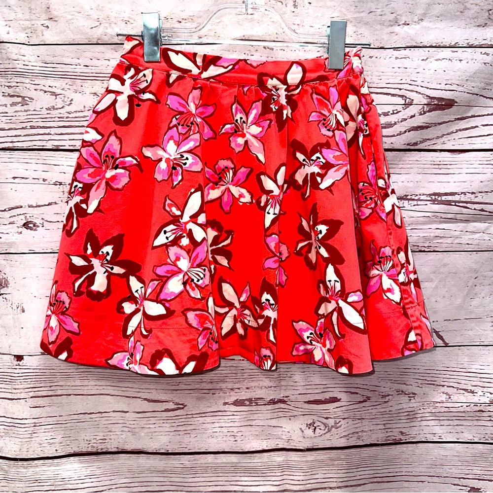 Kate Spade Floral Skirt Size 14 Youth